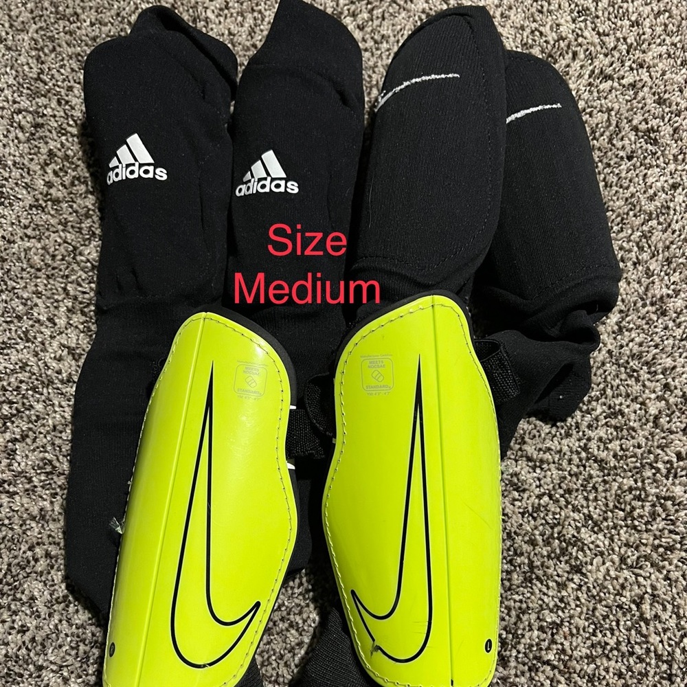 Youth soccer socks/shin guards